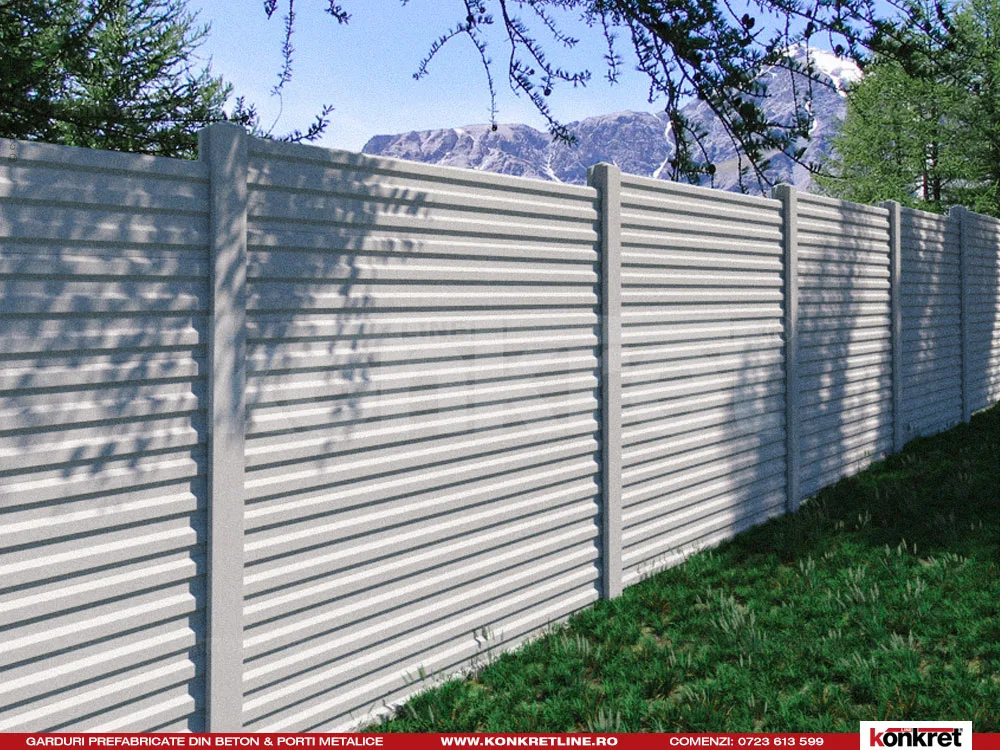 Liner — gard prefabricat Konkret Line