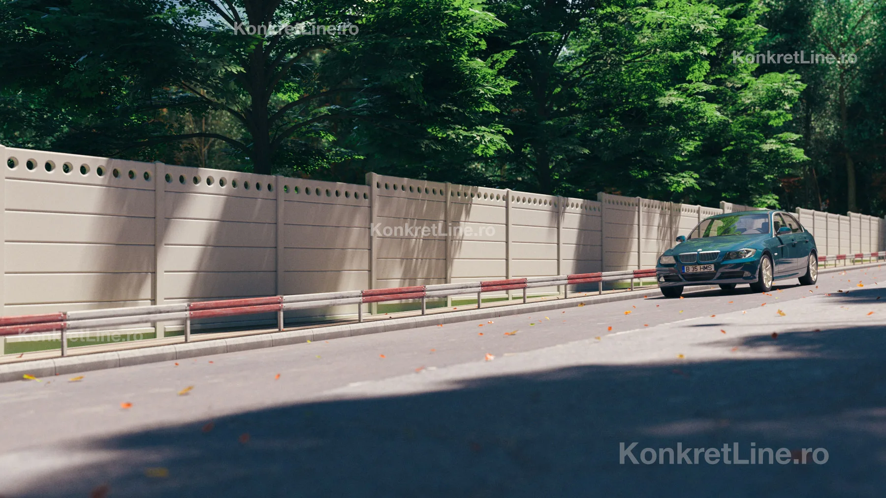 Lights (KV202) — gard prefabricat Konkret Line