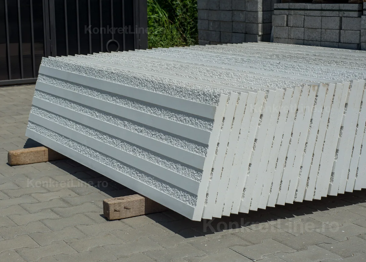 StoneStrips — gard prefabricat Konkret Line