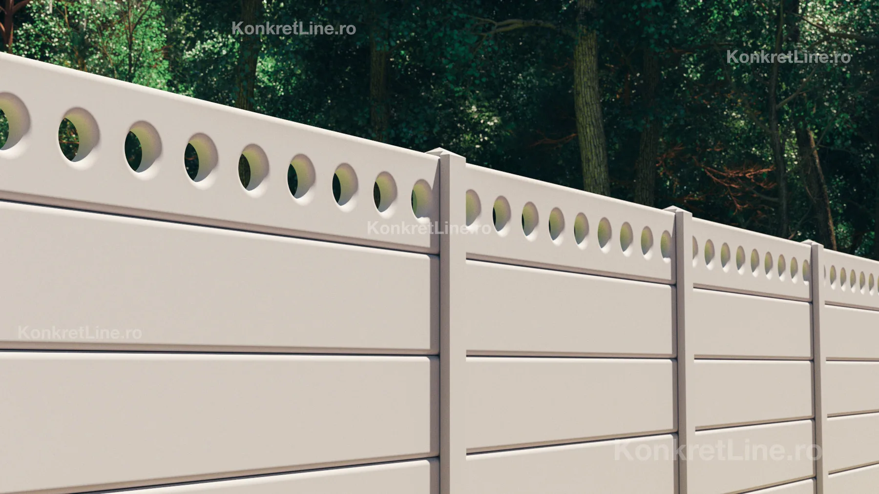 Lights (KV202) — gard prefabricat Konkret Line