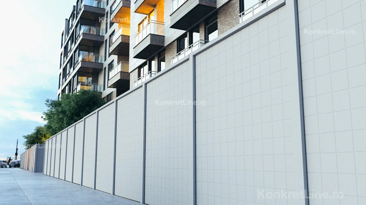 Gard Prefabricat — gard prefabricat Konkret Line