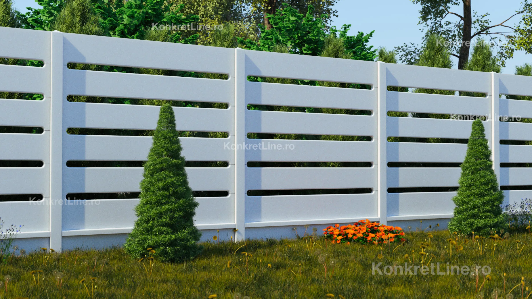 Avalon (KV301) — gard prefabricat Konkret Line