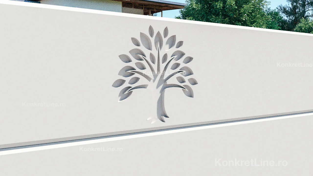 LifeTree — gard prefabricat Konkret Line