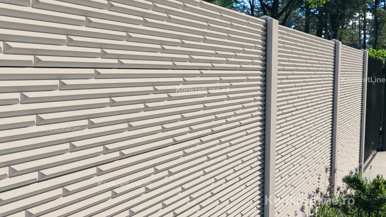 Arizona — gard prefabricat Konkret Line
