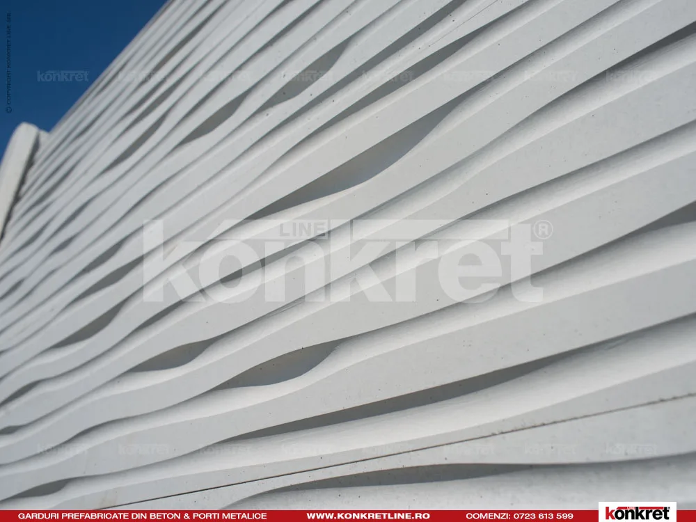 Dune — gard prefabricat Konkret Line