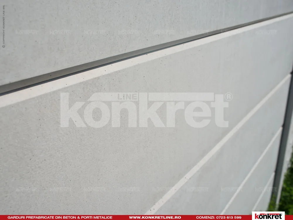 Stucco — gard prefabricat Konkret Line