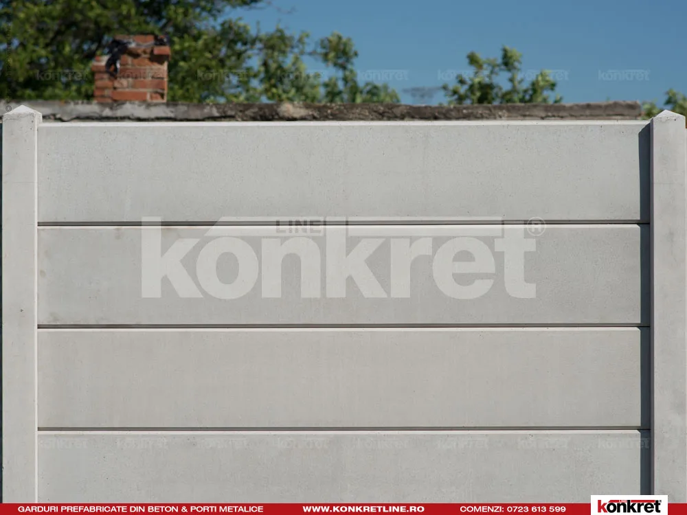 Stucco — gard prefabricat Konkret Line