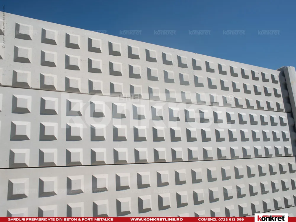 DFence — gard prefabricat Konkret Line