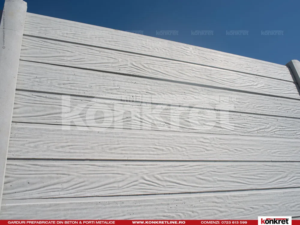 LightWood — gard prefabricat Konkret Line