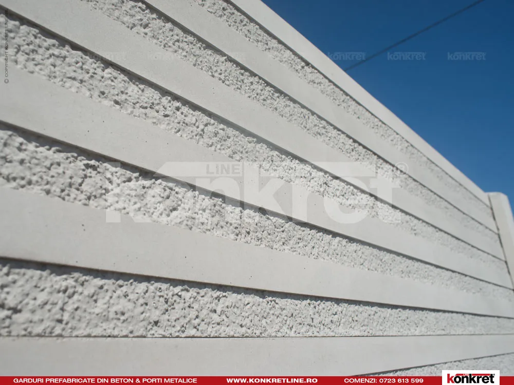 StoneStrips — gard prefabricat Konkret Line