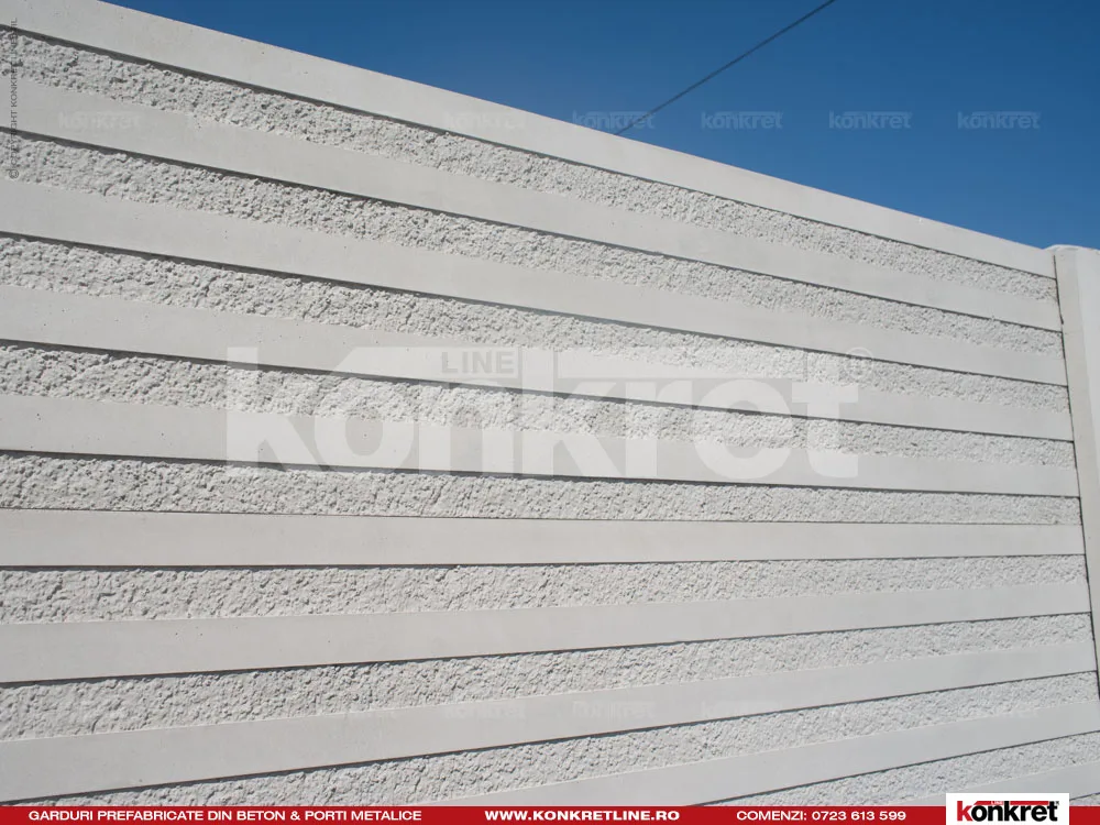 StoneStrips — gard prefabricat Konkret Line