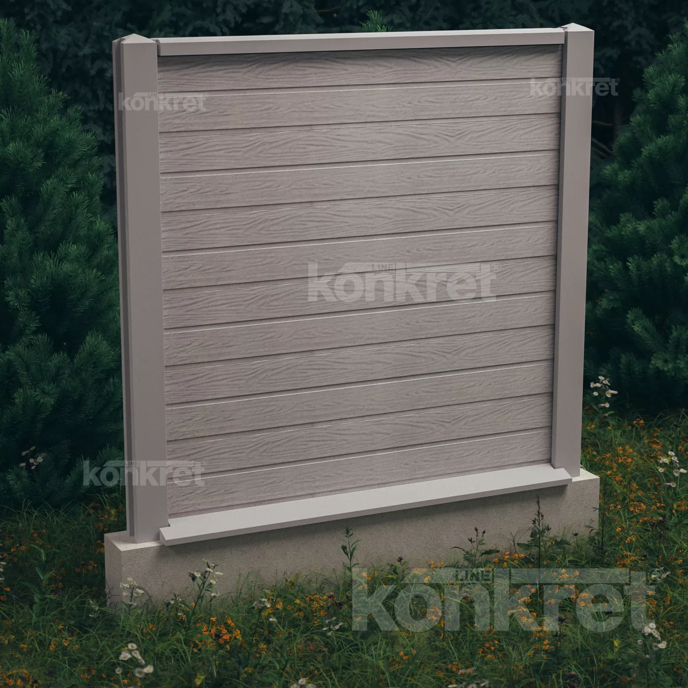 Gard beton Lightwood KM300