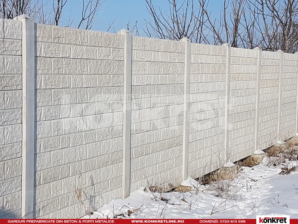 YorkStone — gard prefabricat Konkret Line