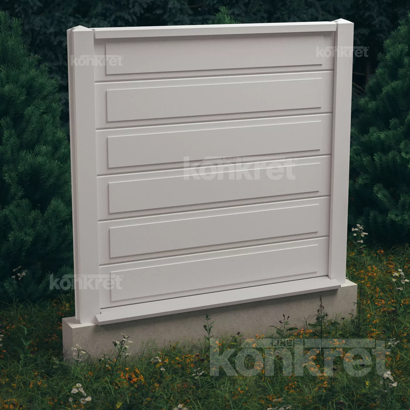 Gard beton Nova KS402