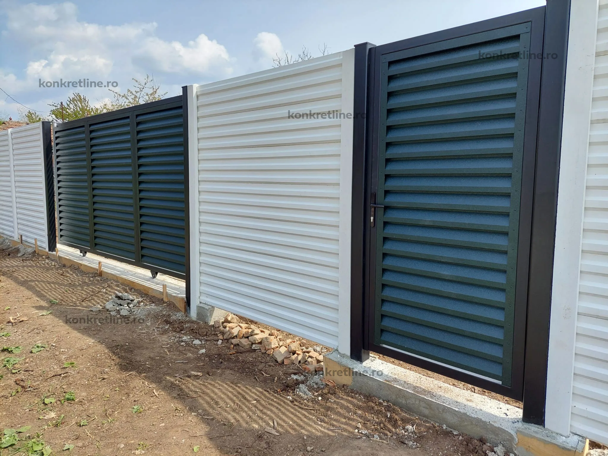 Liner — gard prefabricat Konkret Line